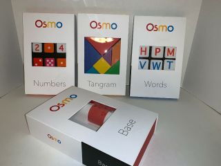 Osmo Genius Kit (tangram,  Numbers,  Words,  Base) - Ipad 2 - 4,  Air,  Mini/retina