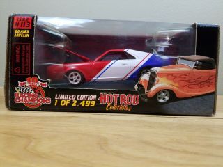 Hot Rod Racing Limited Edition Issue 113 1968 Amx Javelin 1:24 Red,  White,  Blue