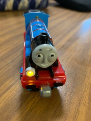 Thomas The Train Talking Gordon Magnetic Diecast Engine 2009 Lights Up Mattel