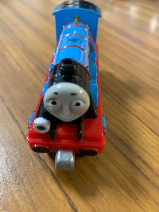 Thomas the Train talking Gordon magnetic diecast engine 2009 Lights Up Mattel 2