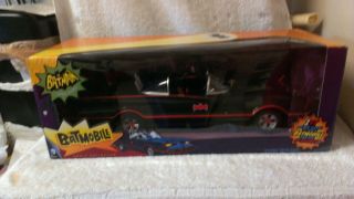 Dc Comics Batman 1966 Classic Tv Series Batmobile For 6 " Scale Figures Mattel