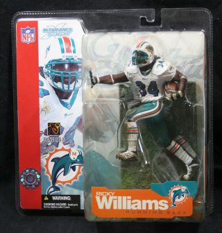 Mcfarlane Nfl Series 4 Rickey Williams Miami Dolphins Football