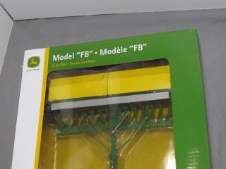 John Deere Model Fb Grain Drill W/ Yellow Hopper 1:16 Speccast Nib Van Brunt