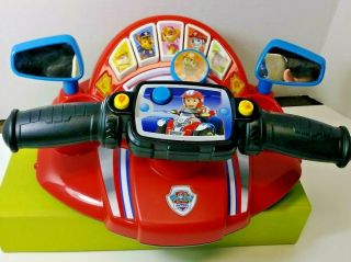 Pups To The Rescue Driver Paw Patrol Talking Toy Steering Wheel Vtech