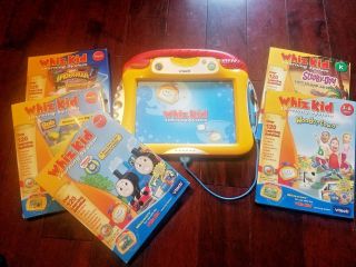 Vtech Whiz Kid Children Educational Learning System Plus 5 Whizware