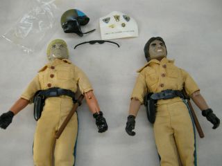 1977 MEGO CHIPS CALIFORNIA HIGHWAY PATROL ACTION FIGURES 8 INCH JON AND PONCH 2