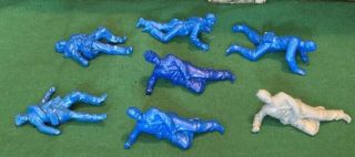 Acw Casualties (resin Recasts) Of Shenandoah Or Imrie/risley 54mm 1/32