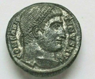 Constantinus I Ae 3.  24gr;19mm,  Arelate Constantinus I (306 - 337 Ad).  Ae Follis Ob