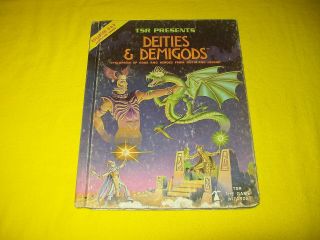 Deities & Demigods Dungeons & Dragons Ad&d Tsr 2013 - 2 With Cthulhu
