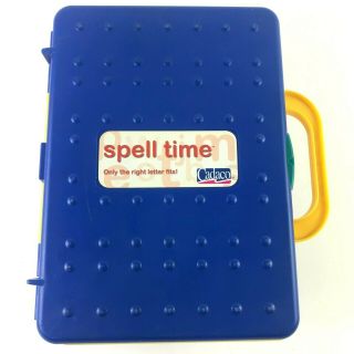 Spell Time Cadaco Homeschool Preschool Spelling Activity Word Game 2