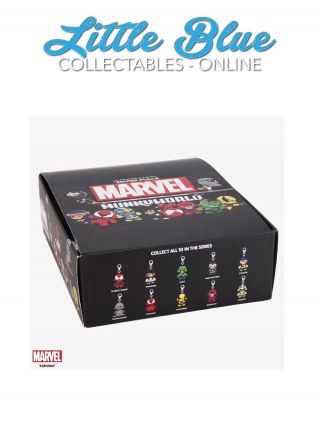 Kidrobot Marvel Munnyworld Zipper Pulls Series 2 Full Case Of 20 Blind Boxes