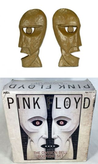 Neca Pink Floyd The Division Bell 8 " Resin Head Bookend Set,