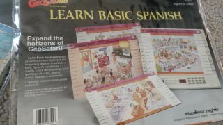 Geosafari Electronic Learning System Ei8700 Make Your Own,  Spanish,  Animals,  Us