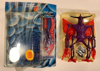 Vintage 1982 Revell Power Lords Arkus Evil Dictator Action Figure Card