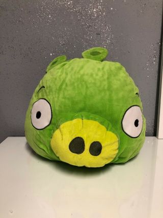 Angry Birds Green Pig Plush Stuffed Commonwealth 16” Jumbo Size Pillow
