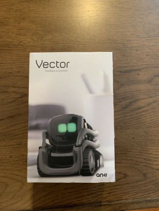 Anki Vector: The Robot Sidekick Black Ips Display Hd Camera With 120° 000 - 00075