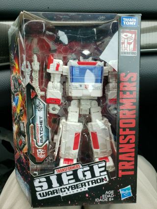 Transformers Siege War For Cybertron Ratchet Deluxe Class Action Figure Wfc - S34