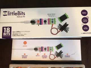 Littlebits Electronics Deluxe Kit,  18 Bits