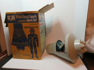 Vintage 1966 Gi Joe Official Space Capsule Ship Box