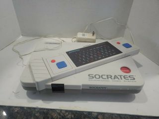 Vintage 1988 Socrates Educational Video System Learning Game Computer