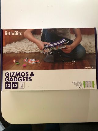 Littlebits Gizmos And Gadgets Set Materials For Twelve Inventions