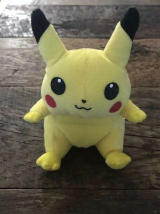 Pikachu Pokemon Play By Play Plush Stuffed Animal Usa 1995