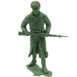 Russian Office Soldier 1963 Louis Marx World War Ii Ww2 Green 6 " M2