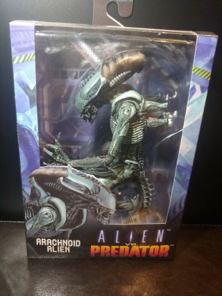 Aliens Vs Predator (arcade) - 7 " Scale Action Figure - Arachnoid - Neca