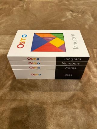 Osmo Genius Kit (tangram,  Numbers,  Words,  Base) - Ipad 2 - 4,  Air,  Mini/retina