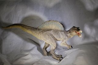 2007 Spinosaurus 12 " Papo Action Figure W/ Moving Jaws Jurassic Park Dinosaur