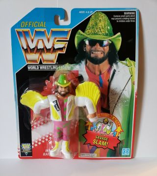 Vintage 1992 Hasbro Wwf Macho Man Wrestling Action Figure Wwe Randy Savage Moc