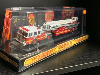 Code 3 Aerial Ladder Truck Indianapolis Fire Dept.  31 1/64 Scale Die Cast 2