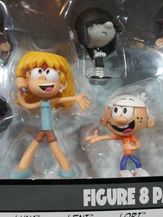 The Loud House Figure 8 Pack - Lincoln,  Clyde,  Lori,  Lily,  Action Figure Toys 2