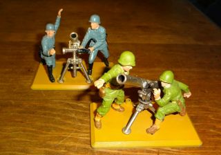 Britains Deetail World War Ii Wwii Us Army 75mm Gun And Mortor