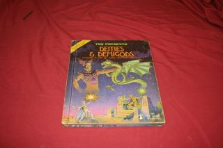 Advanced D&d Adventure Games Deities & Demigods Cyclopedia 1st Edition Tsr 144pg