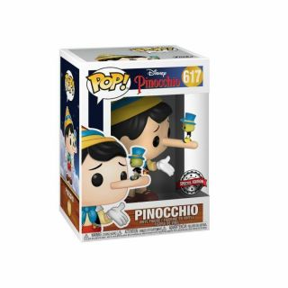 Pinocchio - Pinocchio With Jiminy Cricket Pop Vinyl [rs] - Fun42120 - Funko