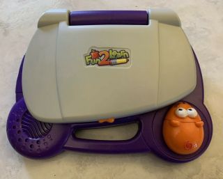Fisher Price Fun 2 Learn Laptop Letters Alphabet Phonics Kids Electronic Games 2