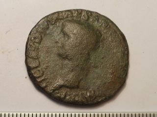 5006 Ancient Roman Claudius Copper As Coin - 1st Century Bc