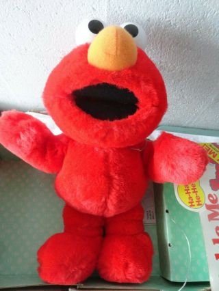 1996 Tyco Tickle Me Elmo doll in the box RARE 3
