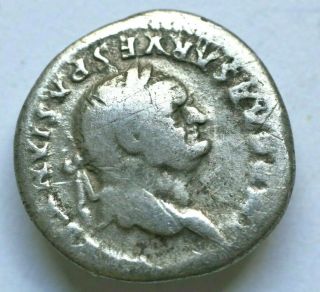Ancient Coins Roman Coins Imperial Coinage Vespasianus,  69 - 79 Denarius 2.  93gr;