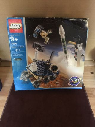 Lego 7469 Mission To Mars - - Set Kit Discovery Kids Space Rocket Craft Nasa