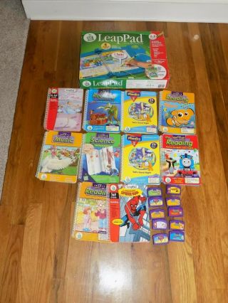 Leapfrog Leappad Learning System With 9 Books And Cartridges