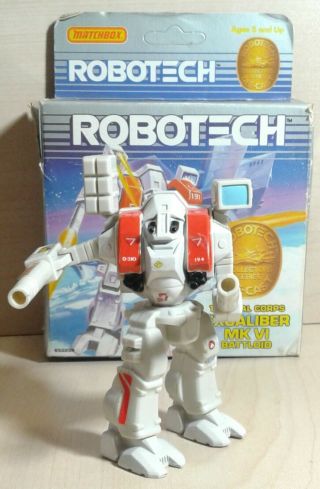 1985 Matchbox Robotech Excaliber Mk Vi Battloid