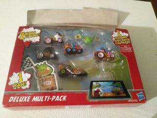 Angry Birds Go Deluxe Multi Pack Telepod Vehicles,  Hasbro Box
