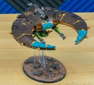 Necron Doom / Night Scythe Warhammer 40k Very Well Painted Magnetic Weapons