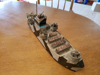 20mm Nicely Painted Wwii Us D - Day Rocket Boat Britainnia Model Resin & Metal