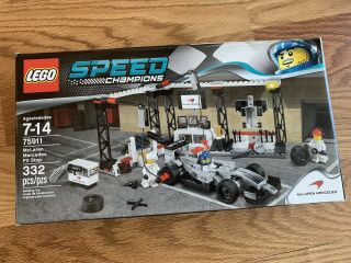 Lego 75911 Mclaren Mercedes Pit Stop,  - Retired