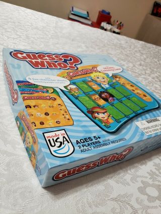 Hasbro Guess Who? The Guessing Game A5696 Ages 5,  Pre - Owned
