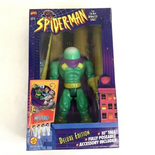 Rare Vintage Spider - Man 10” Mysterio Deluxe Edition 1995 Mib