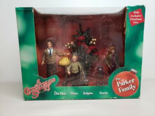 Rare A Christmas Story Parker Family Action Figure Set Neca Deluxe Set Nib